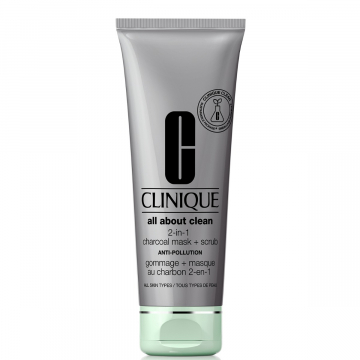 Clinique All About Clean 2-in-1 Charcoal Mask + Scrub