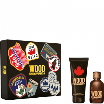 Dsquared² Wood Homme 100 ml Eau de Toilette Cadeau Set